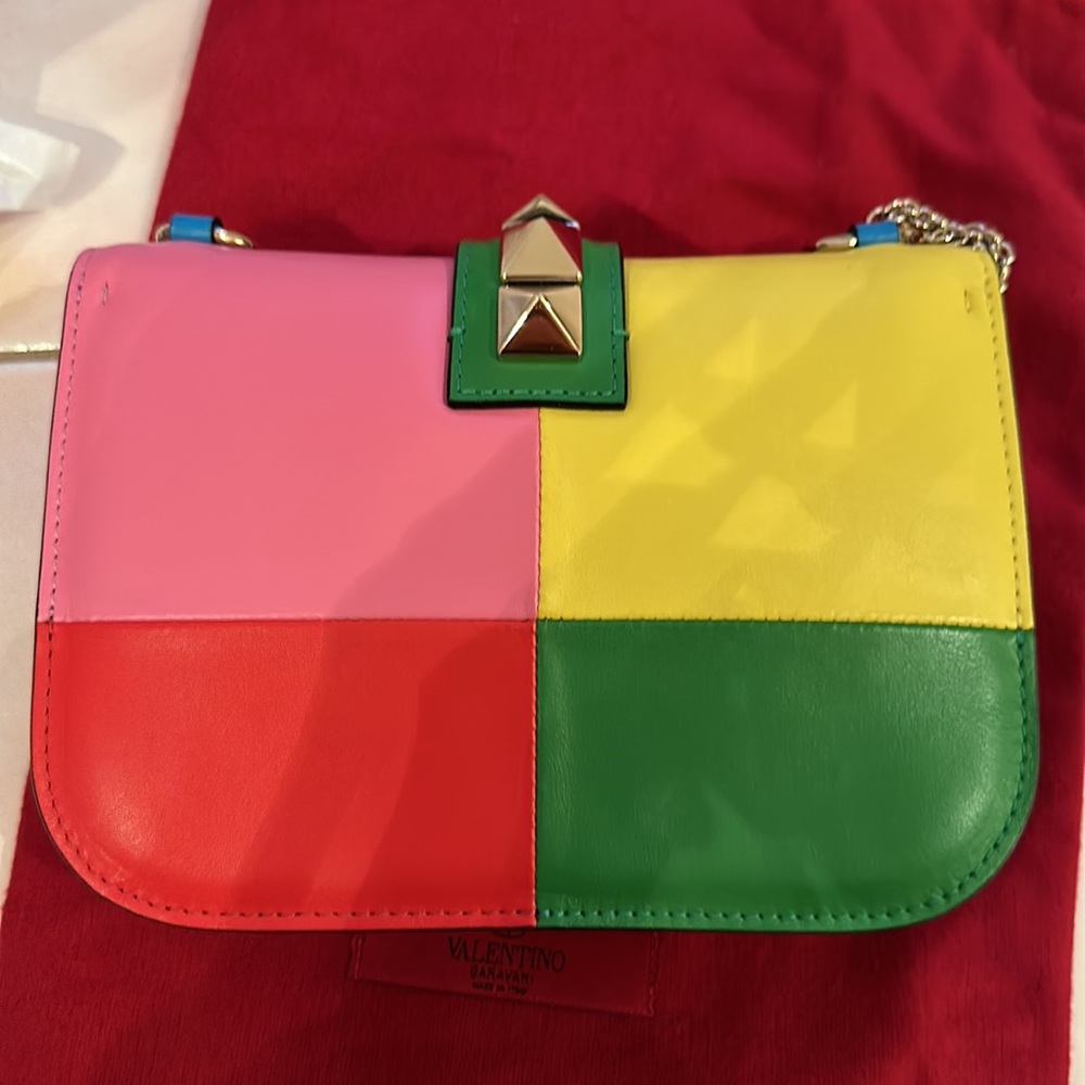 Valentino rainbow messenger bag - Picture 2 of 5
